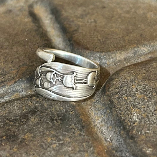 Sterling Silver Ring - 1885 Lilly of the Valley