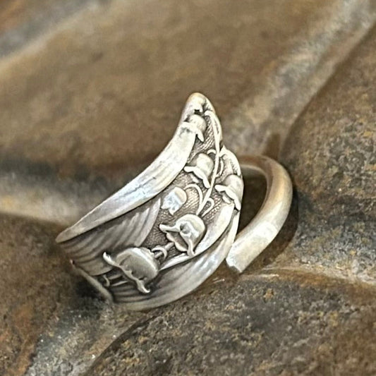 1885 Sterling Silver Lilly of the Valley