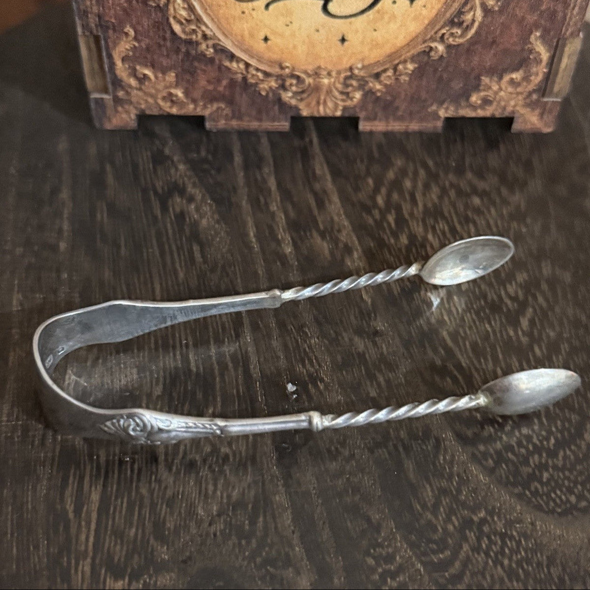 1913 Sterling Silver Sugar Nips Saddle Ring