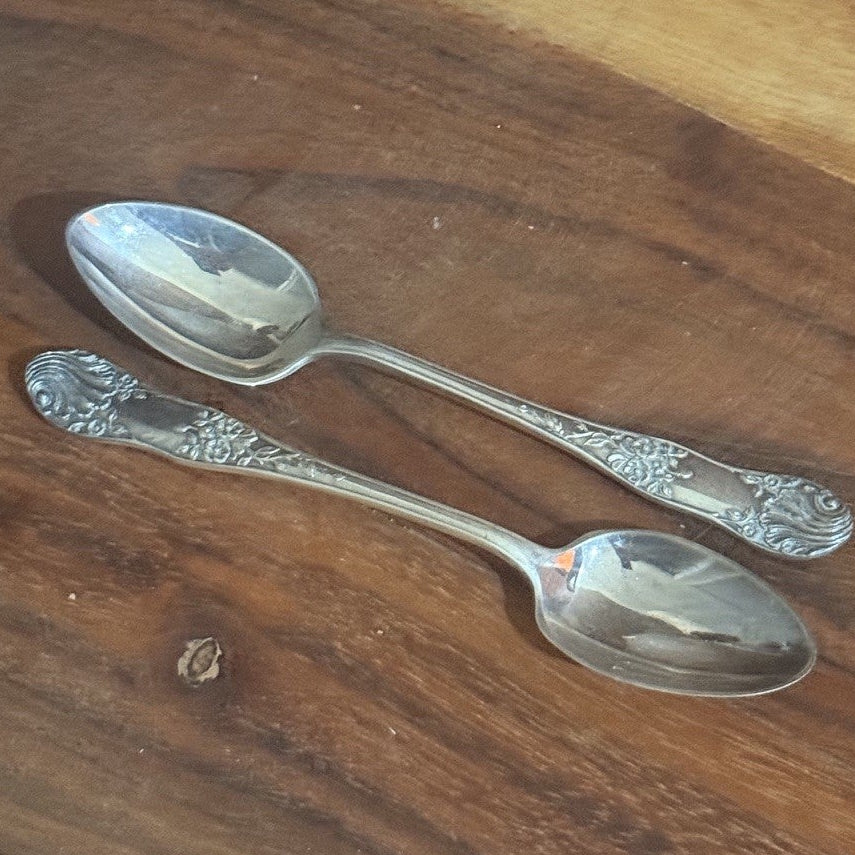 Vintage Rowbotham & Co Spoon Handle Band Ring