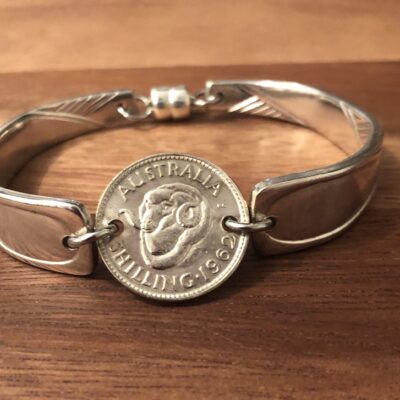 1962 Australian Shilling Bracelet