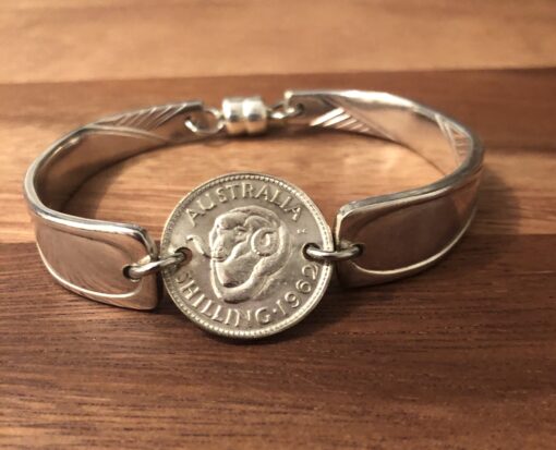 1962 Australian Shilling Bracelet