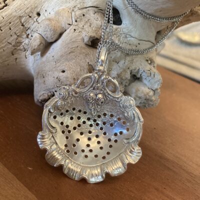 German Silver Spoon Necklace
