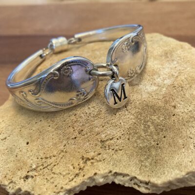 Vintage Cutlery Charm Bracelet 'M'