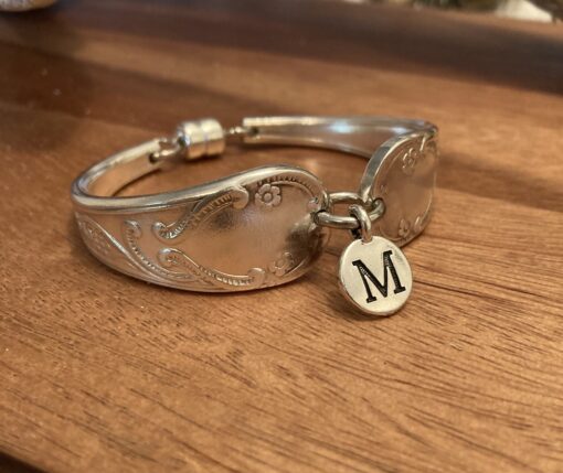 Vintage Cutlery Charm Bracelet 'M' - Image 2
