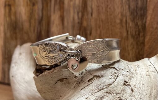 Silverware Charm Bracelet