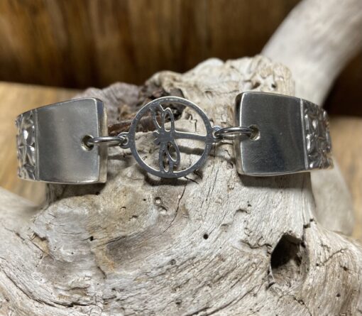 Dragon Fly Silverware Bracelet - Image 4