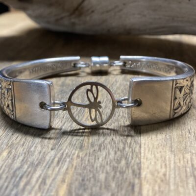 Dragon Fly Silverware Bracelet