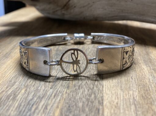 Dragon Fly Silverware Bracelet