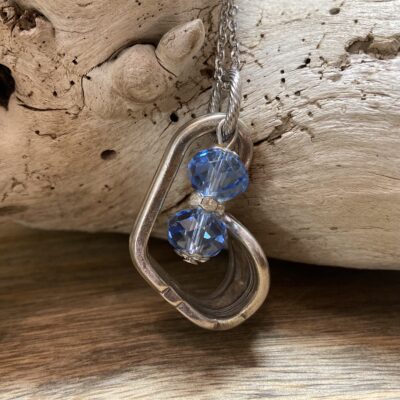 Silverware Heart Necklace