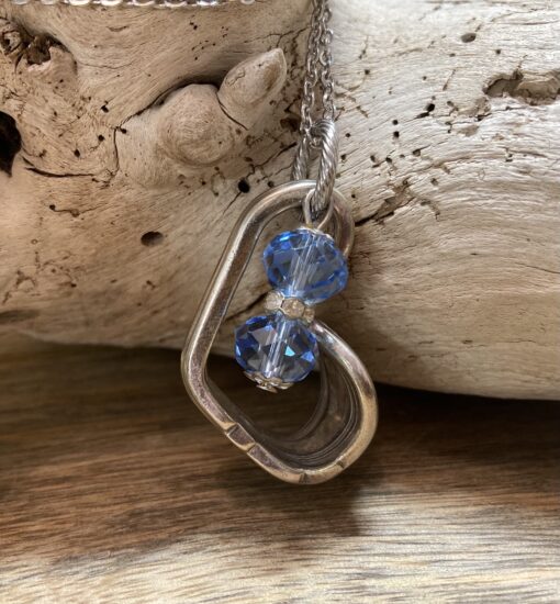 Silverware Heart Necklace
