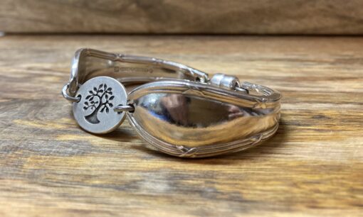 Tree of Life Silverware Bracelet - Image 3