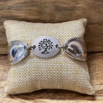 Tree of Life Silverware Bracelet