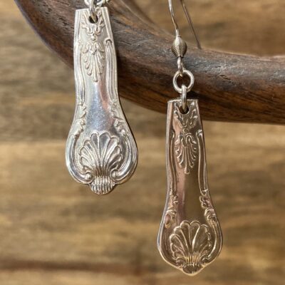 Decorative Silverware Earrings