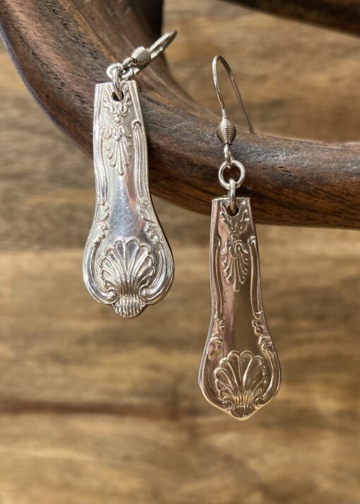 Decorative Silverware Earrings