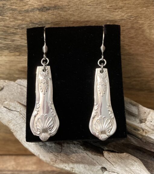Decorative Silverware Earrings - Image 4
