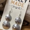 1959 Domed Coin Dangle Earrings - Image 5