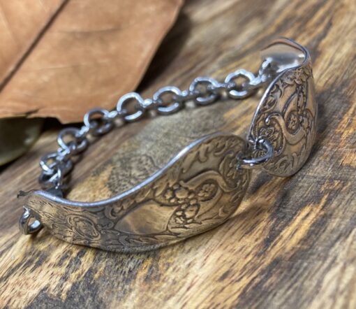 One of a kind Sterling Silver & Stainless Steel Bracelet