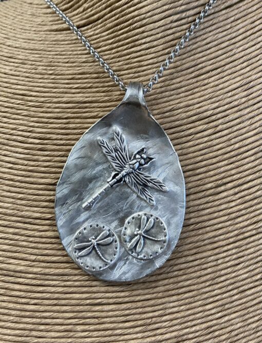 Triple Dragonfly Necklace - Image 3