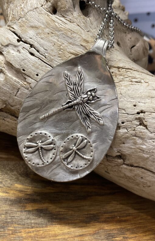 Triple Dragonfly Necklace - Image 4