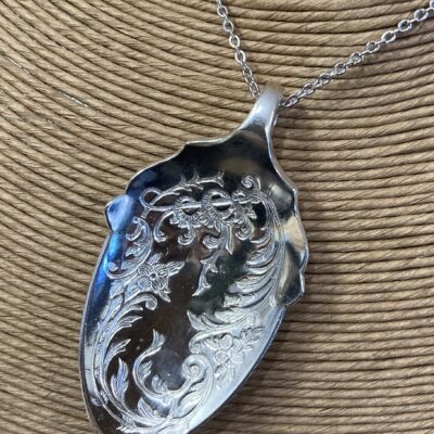 Decorative Detailed Spoon Necklace