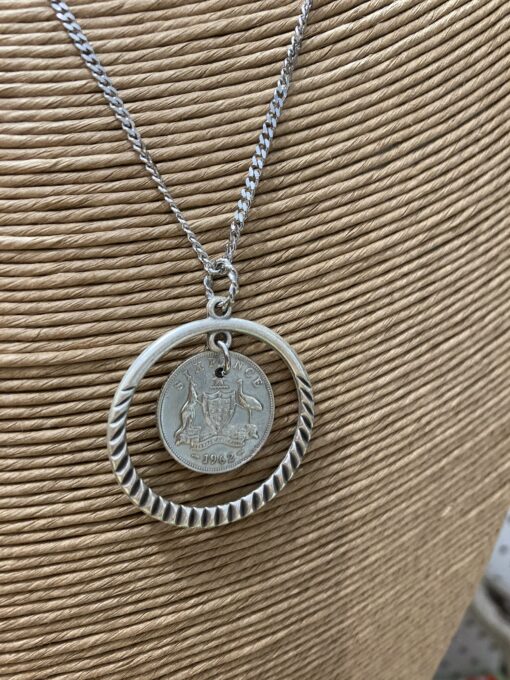 1962 Sixpence Necklace - Image 3