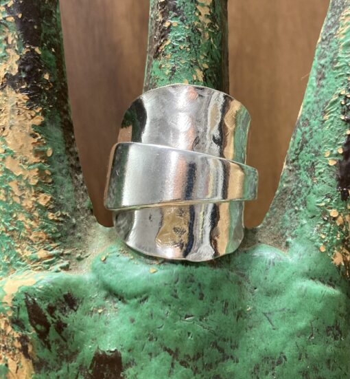 Textured Spoon Ring - Image 3