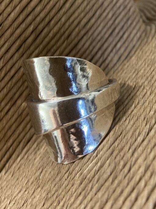Textured Spoon Ring - Image 4