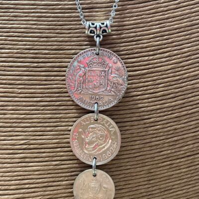 1962 Triple Coin Necklace