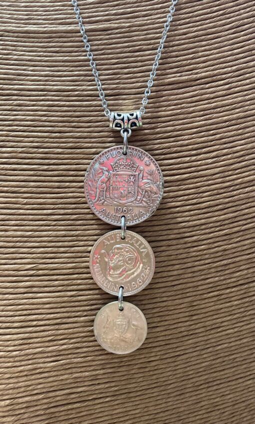 1962 Triple Coin Necklace