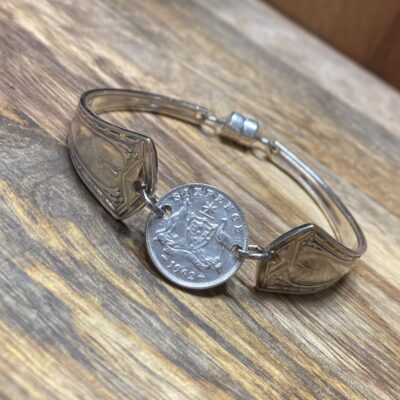 1962 Vintage Sixpence Bracelet