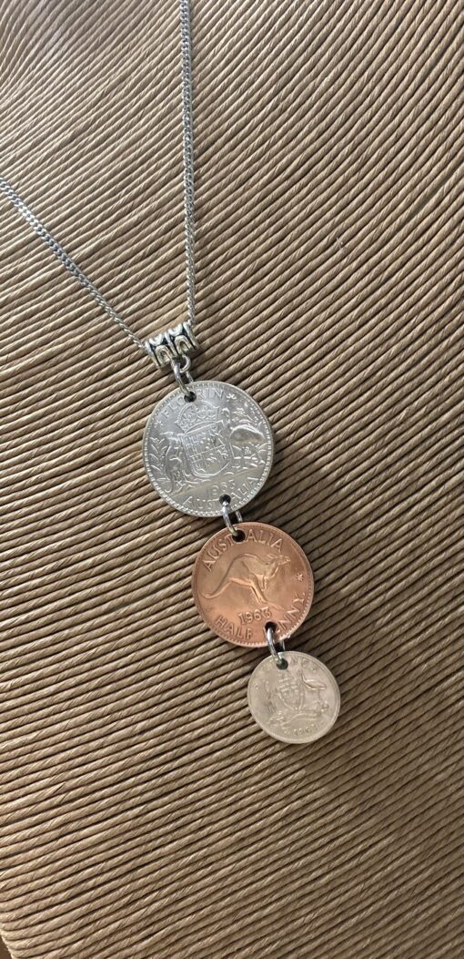 Triple 1963 Coin Necklace - Image 3