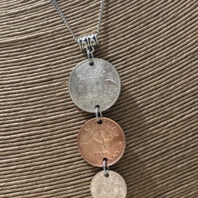 Triple 1963 Coin Necklace
