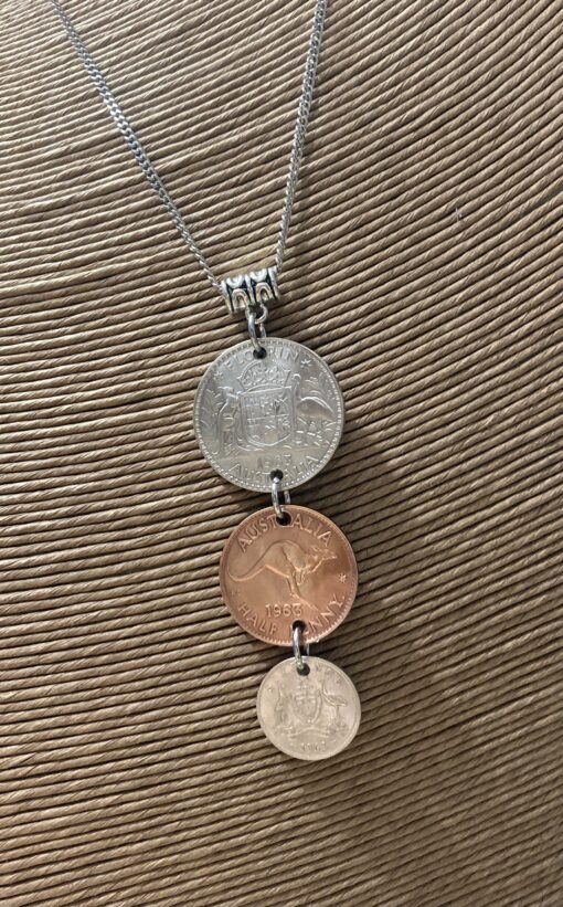 Triple 1963 Coin Necklace