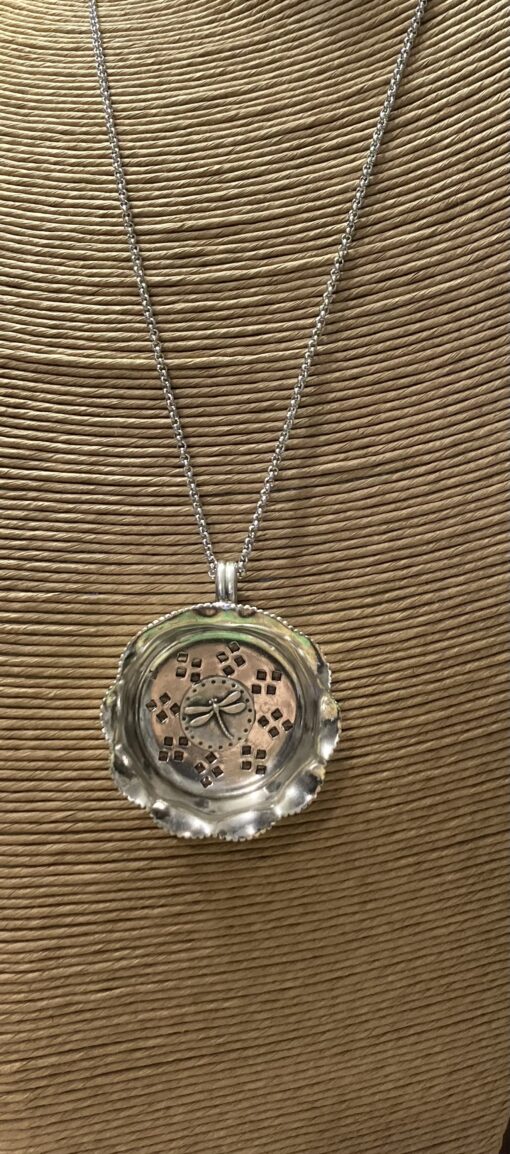 Dragonfly Sifter Spoon Necklace - Image 2