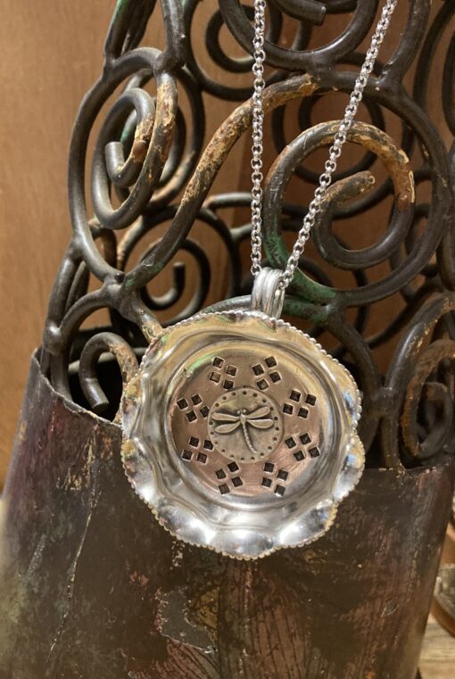 Dragonfly Sifter Spoon Necklace - Image 4