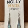Paua Shell Spoon Tip Earrings - Image 4
