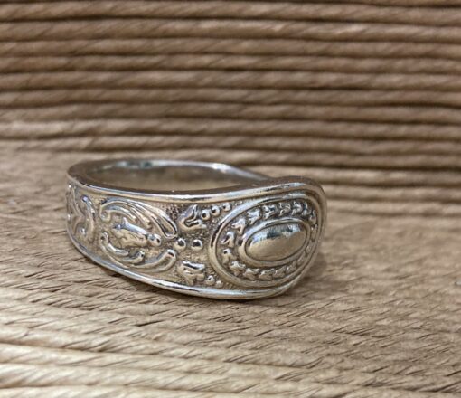 Decorative Silverware Ring
