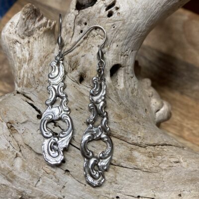 SILVERWARE DECORATIVE EARRINGS