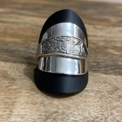 Nevada Sterling Silver Spoon Ring