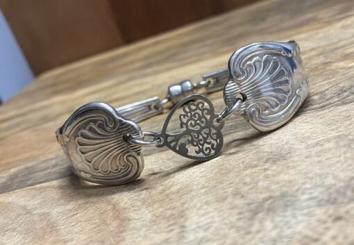 TREE OF LIFE HEART CUTLERY BRACELET - Image 5
