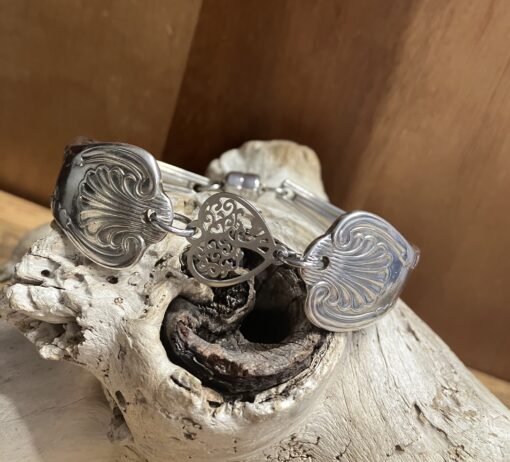 TREE OF LIFE HEART CUTLERY BRACELET - Image 2