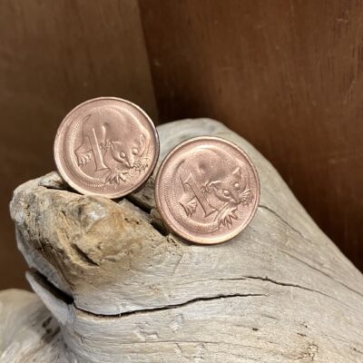 Australian One Cent Coin Studs