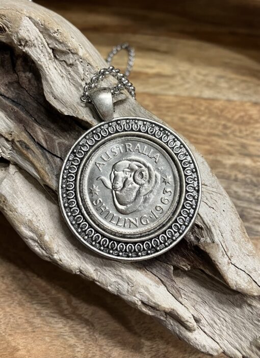 Australian 1963 Shilling Necklace