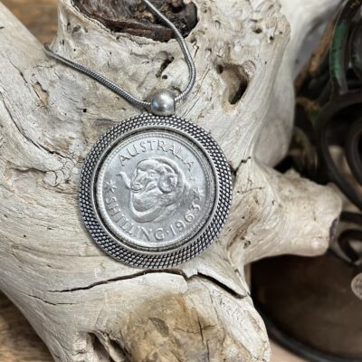 1963 Australian Shilling Necklace