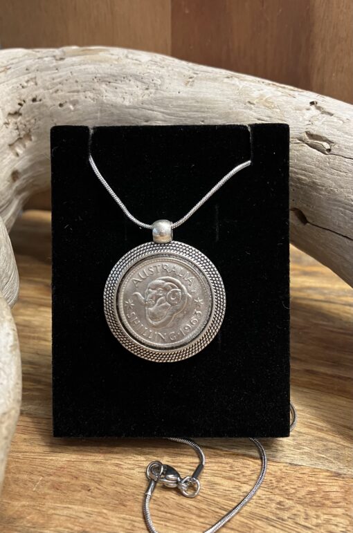 1963 Australian Shilling Necklace - Image 2