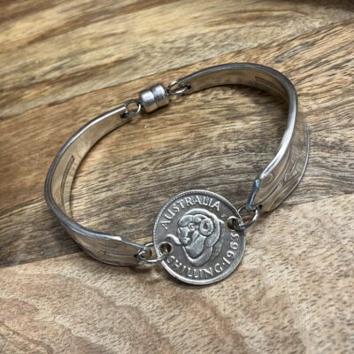 1963 Shilling Silverware Bracelet