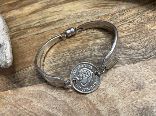 1963 Shilling Silverware Bracelet