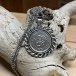 Twist Bezel 1953 Shilling Necklace