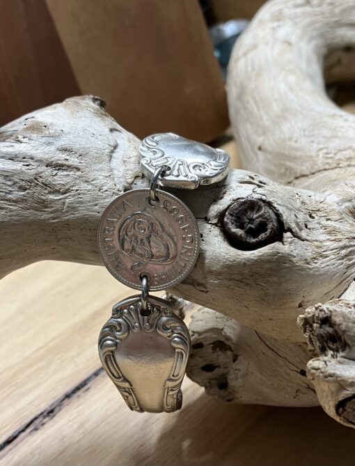1963 Shilling Silverware Bracelet - Image 2